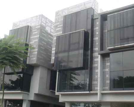 Laser Cutting - Facade Square Laser Cutting - Facade Square