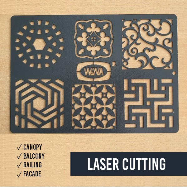 Pintu Besi - Laser Cutting